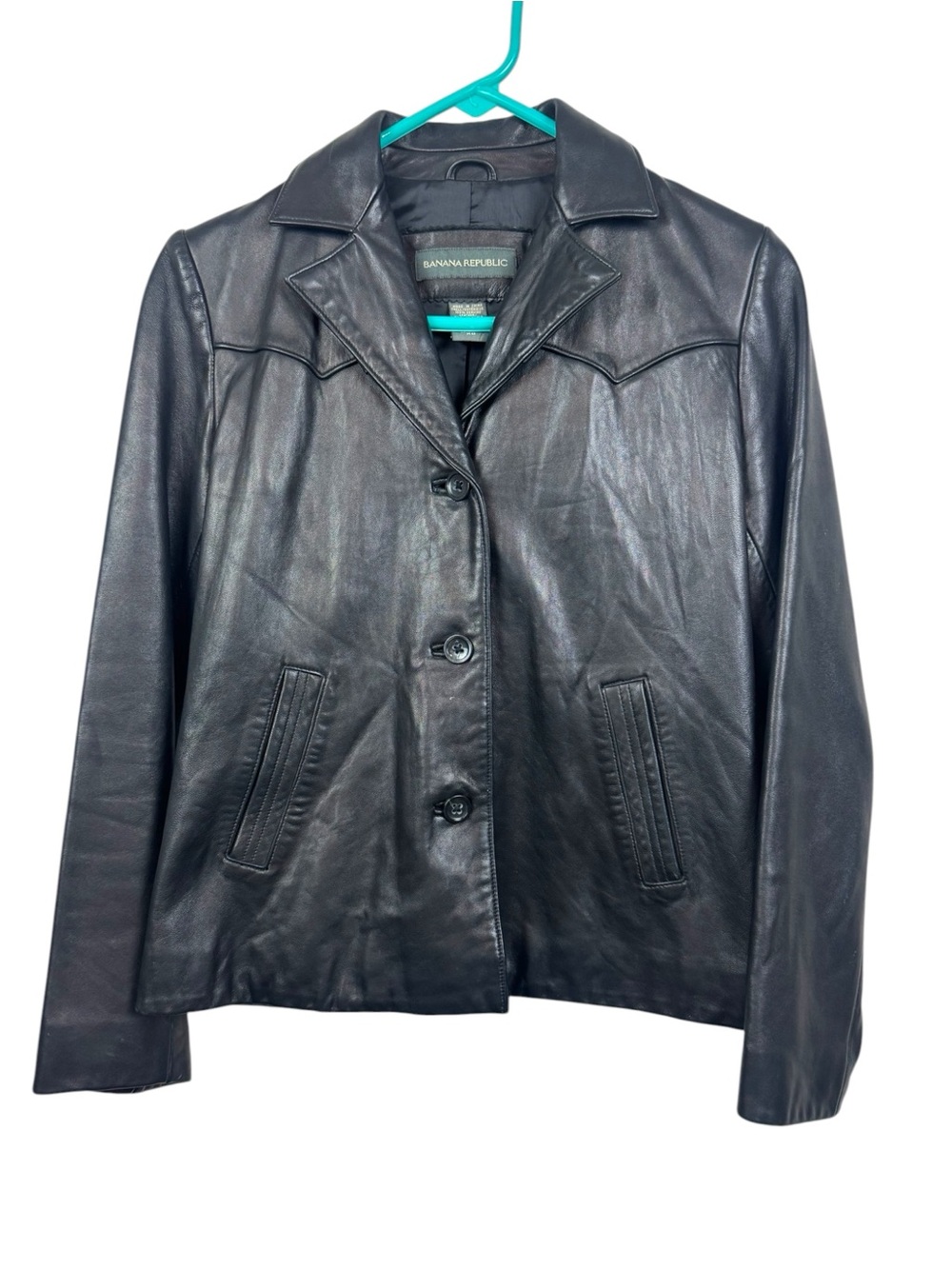 Vintage Banana Republic Leather Jacket XS